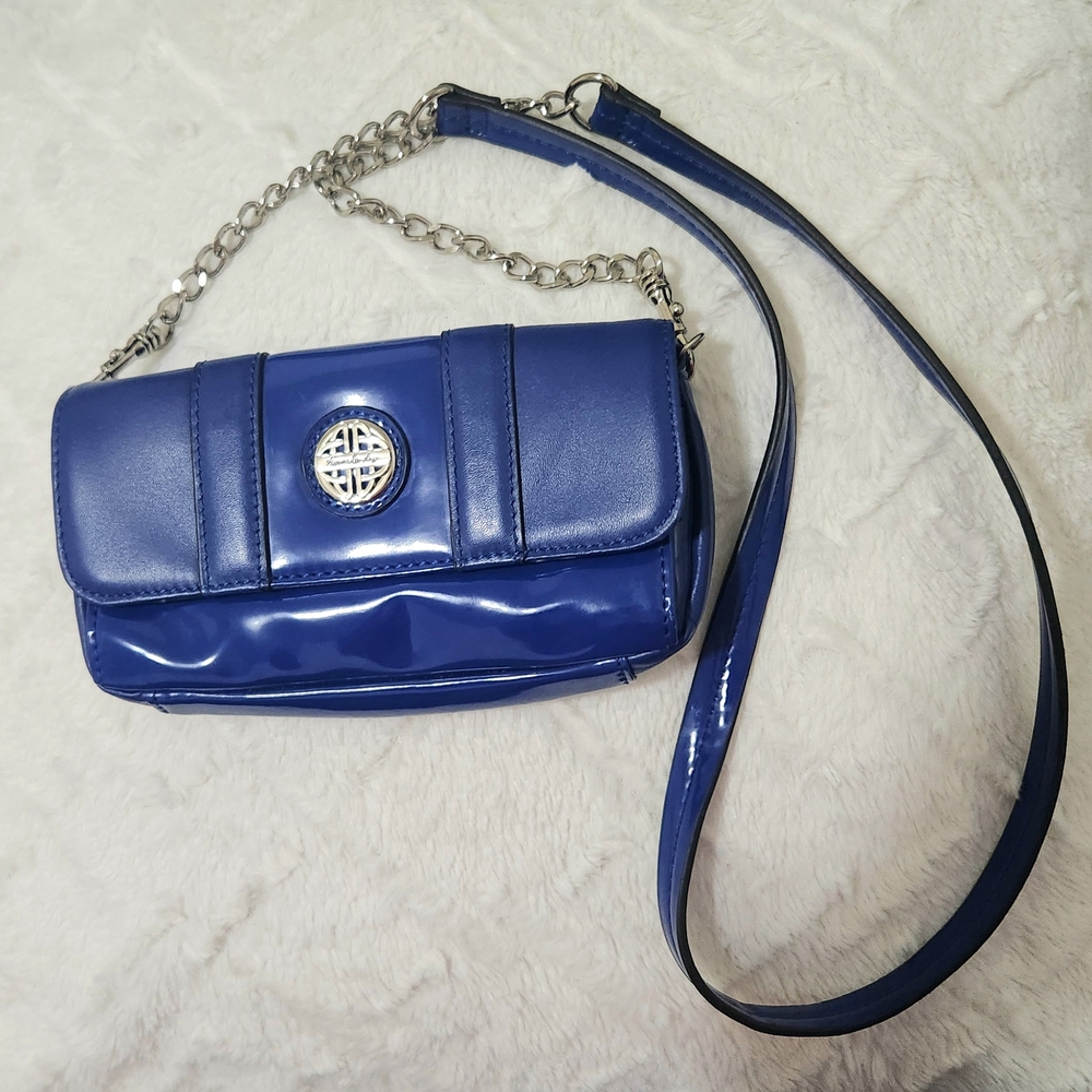 ***Kate Landry Blue Women's Crossbody Cellphone Size Bag